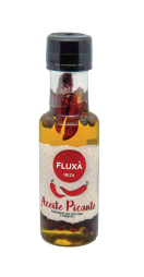 FL PICANTE 100ML FL Pikante Olijfolie Ibiza - 100ML <p>Ontdek de vurige essentie van Ibiza met de <strong>Aceite Picante</strong> van Ibiza Delicatessen. Deze <strong>ambachtelijke chili-olie</strong> is gemaakt van biologische olijfolie en doordrenkt met de intense smaken van zelfgekweekte pepers uit het eigen tuin van Flux&agrave;. Het resultaat is een veelzijdige olie die gerechten verrijkt met een subtiele, maar krachtige pittigheid.</p> FL PICANTE 100ML